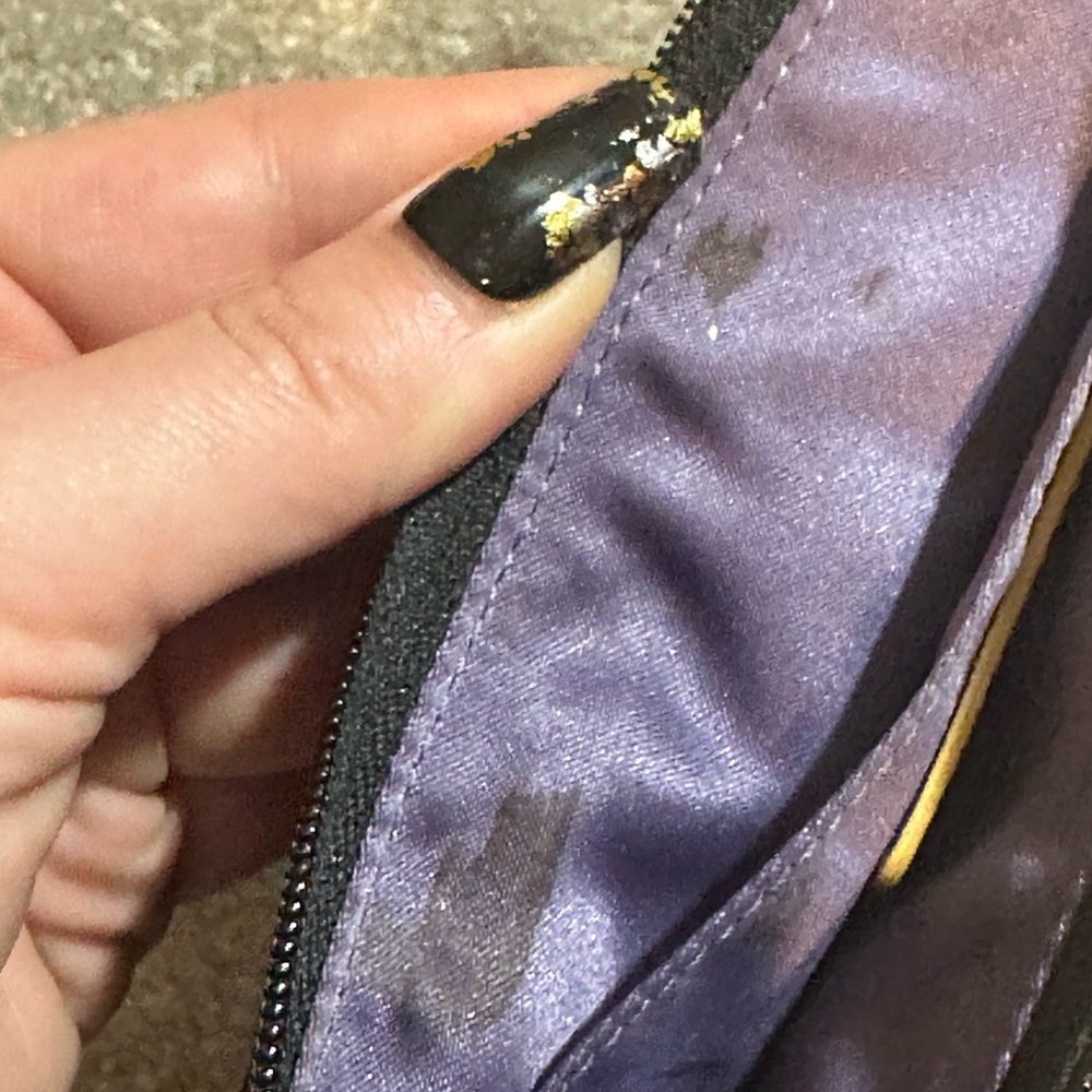 Coach Black and Gold Wristlet - Picture 12 of 13